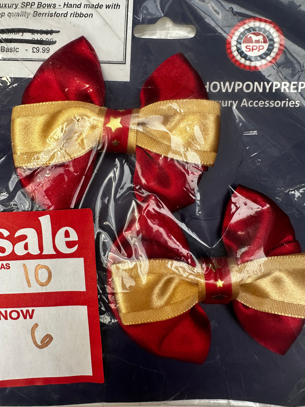 Bows - Red & Gold