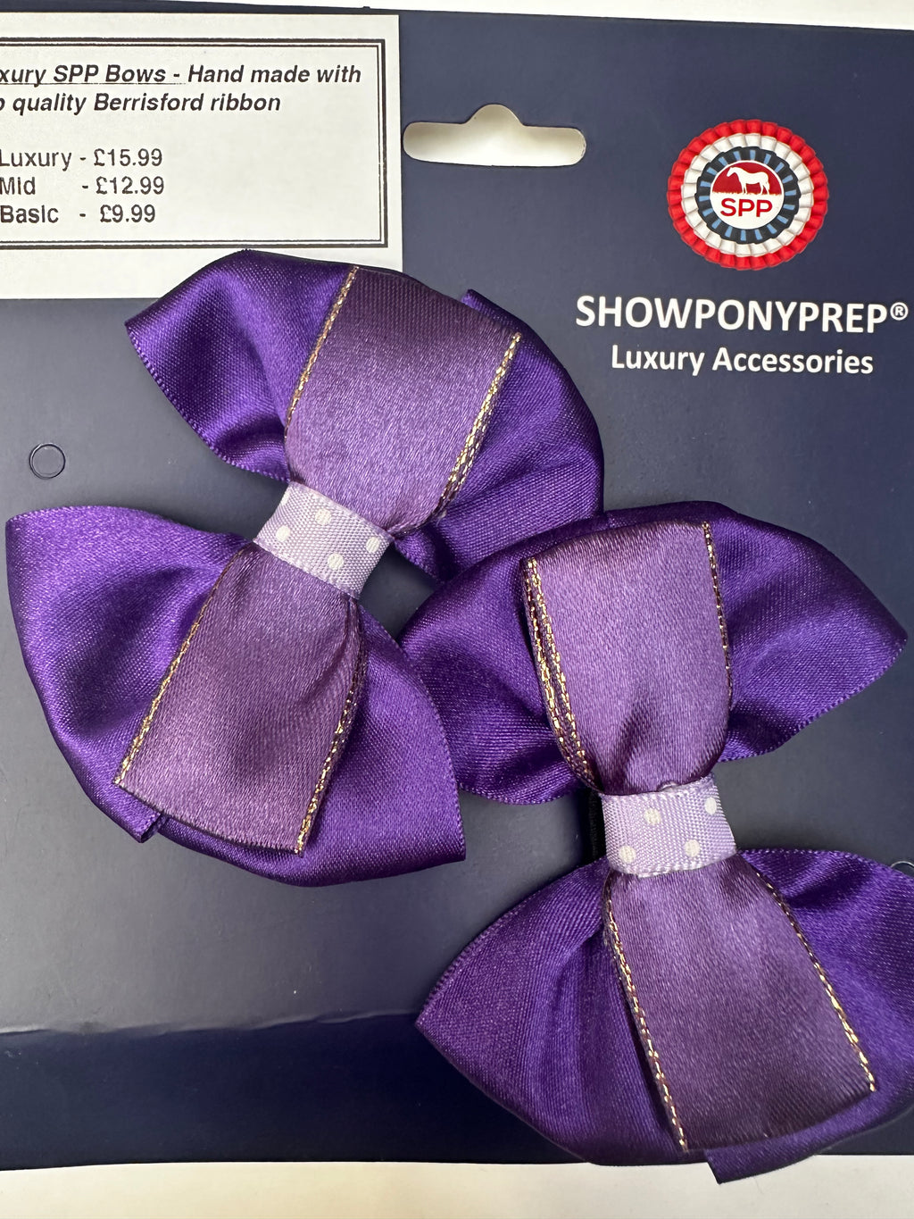 Bows - Purple Layered