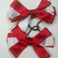 Bows - Red & White