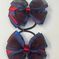 Bows - Navy & Red