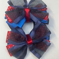 Bows - Navy & Red