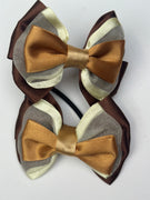 Bows - Brown & Gold