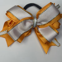 Junior Bow - Yellow & White