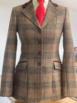 TWO IN STOCK: Princess Cut Brown tweed size 8 & size 12