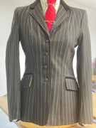 TWO IN STOCK: Princess Cut Brown pinstripe tweed (Size 8 & Size 10-12)