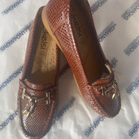 SALE SHOES - Comfort loafers (dark brown patents)