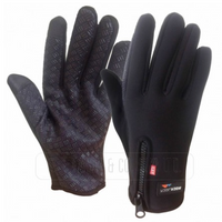 Sport gloves with grip & Zip