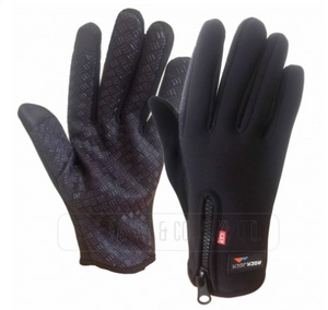 Sport gloves with grip & Zip