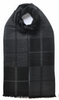 Mens Cashmere scarf - Check Pattern