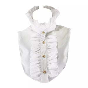 Frill collar Bib